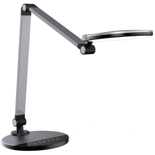 PAPERFLOW Lampe de table &agrave; LED CHUCK, socle, noir
