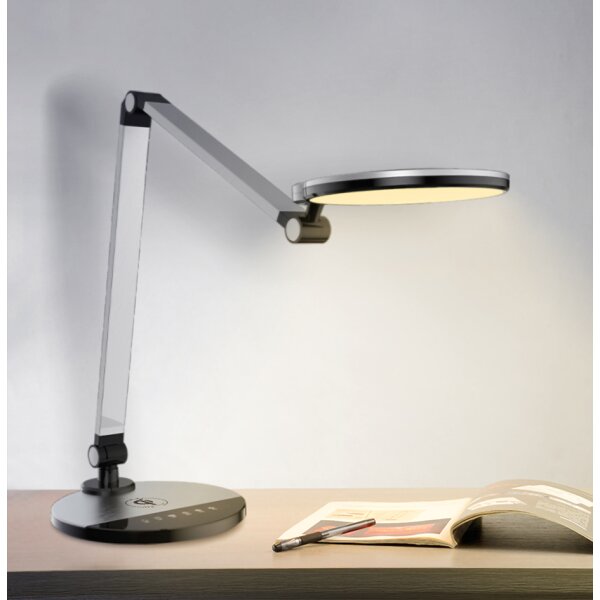 PAPERFLOW Lampe de table &agrave; LED CHUCK, socle, noir
