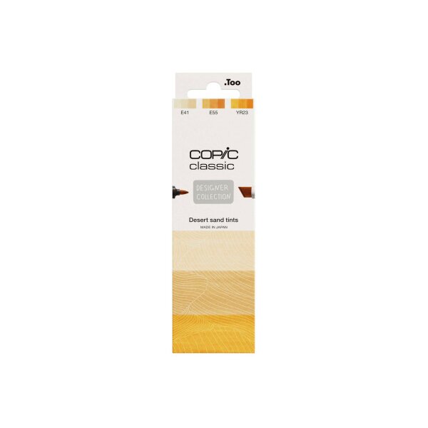 COPIC Marker Classic Designer 200750301 Desert sand tints 3 pièces