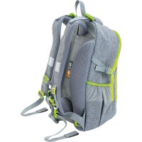 EBERHARD FABER Schulrucksack X-Style, grau grün