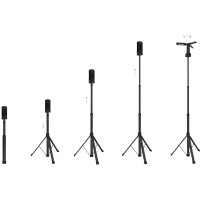 ANSMANN Projecteur LED rechargeable Triohead 7000R, trépied