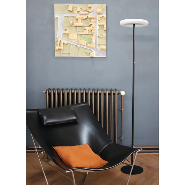 UNiLUX LED-Stehleuchte COCOON, H&ouml;he: 1.800 mm, schwarz