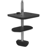 UNiLUX Support pour écran AXIO, avec pince, noir