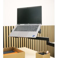 UNiLUX Bras support double écran AXIO, pince, noir