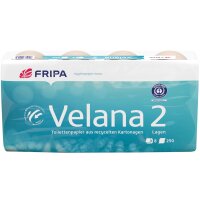 Fripa Toilettenpapier Velana, 2-lagig, braun