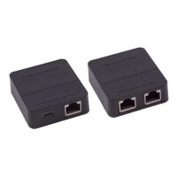 shiverpeaks Netzwerk-Switch, 3-fach, 1x2, schwarz