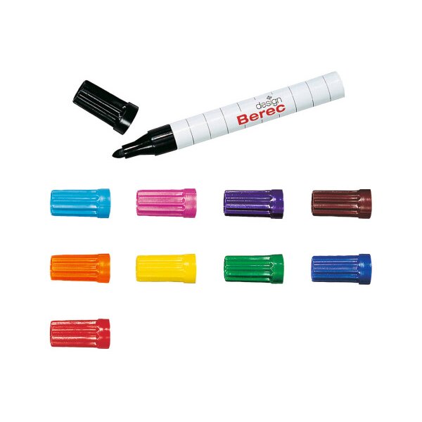 BEREC Whiteboard Marker 1-4mm 952.10.99 10er étui classic