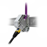 shiverpeaks Hutschienen-Adapter für RJ45 Keystonemodule