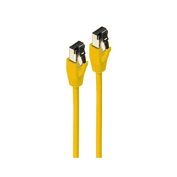 shiverpeaks Patchkabel Kat. 8.1, F FTP, 1,0 m, gelb