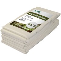 AGRIplus Bâche toile avec oeillets, 8 x 10 m, 250 g/m2, vert