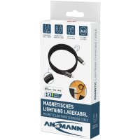 ANSMANN Magnetisches Daten- & Ladekabel, USB-C -...