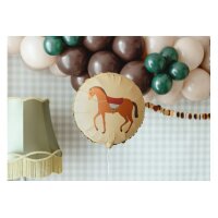 PARTYDECO Ballon en plastique 35cm FB276 Cheval