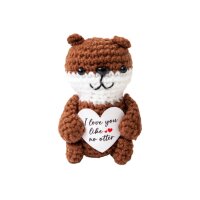 I AM CREATIVE Positive Otter 12cm 1000-1550 braun