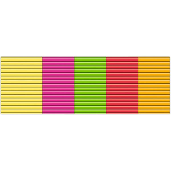 URSUS Wellkarton 23x33cm 10310099 neon assortiert 10 Blatt