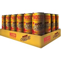 NOCCO BCAA Blood Orange Alu 6498 33 cl, 24 Stk.