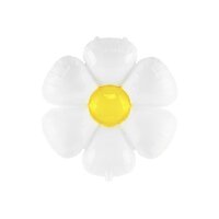 PARTYDECO Ballon en plastique 80cm FB65 Marguerites