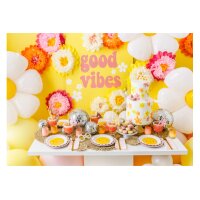 PARTYDECO Ballon en plastique 80cm FB65 Marguerites