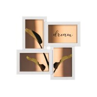 HAMA Bilderrahmen Visby 100394 Galerie, weiss 29x29cm