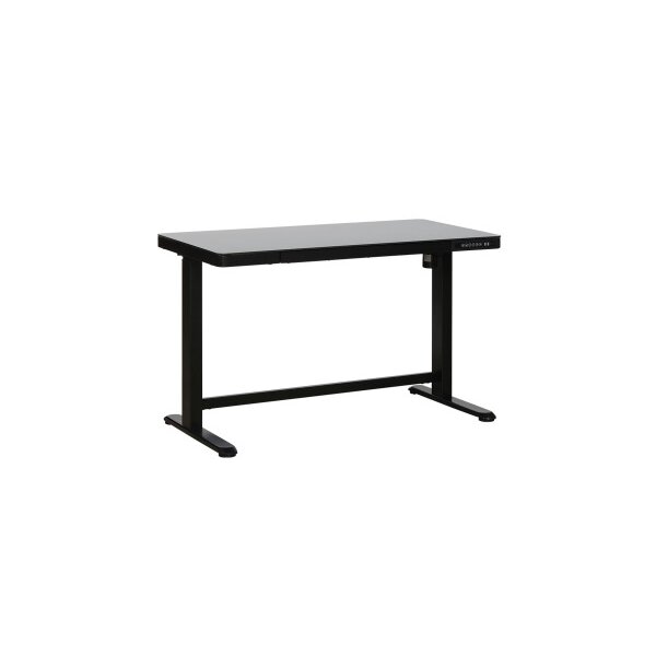 CONTINI Table de bureau ET118 120x60cm 102197 noir, verre