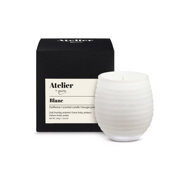 IPURO Bougie Atelier 245g 071.1320.00 blanc blanc