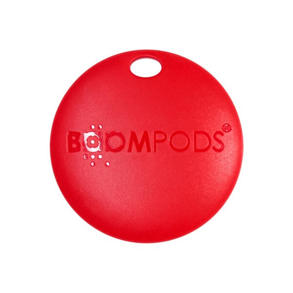 BOOMPODS Boomtag Smart Tracker TAGRED red