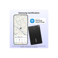 UGREEN Tracker Samsung SmartThings 55770 Slim Card,Black