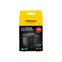 INTENSO Power Adapter W110ACC Charger 7810010 100W, 2x...