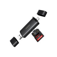 UGREEN Card Reader 2-in-1 65024 USB-C,USB-A,SD,TF (BB)