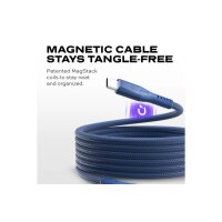 STATIK MagStack Pro,Magnetic Cable PUP-0550-3FT-CC-NVY...