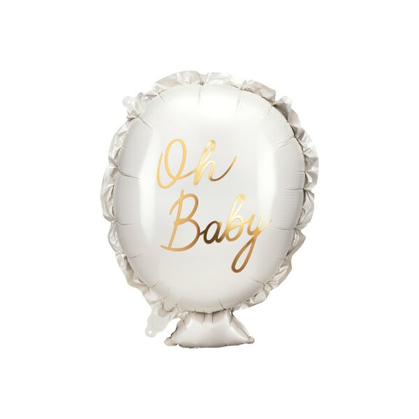 PARTYDECO Folienballon 53cm FB193 Oh baby
