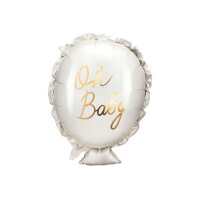 PARTYDECO Ballon en plastique 53cm FB193 Oh baby