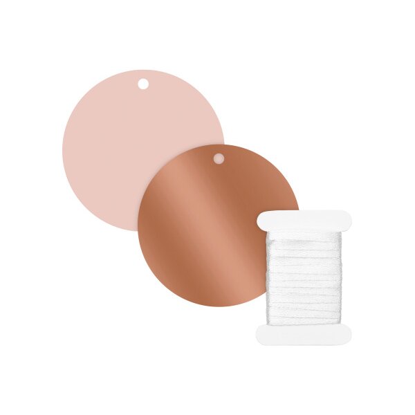 STEWO Étiquette cadeau Vanda 2581513299 cuivre 10 pièces