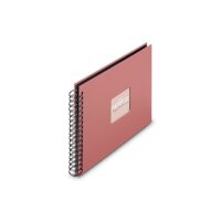 HAMA Spiralalbum Fine Art 28x24cm 9858 terra 25 Blatt