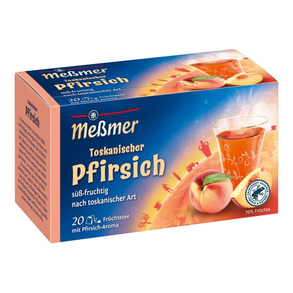 MESSMER P&ecirc;che toscane 10568900 Sachets 2.5g, 20 pcs.