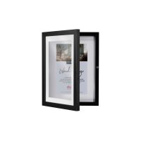 DUFCO Bilderrahmen 21x29.7cm 1620.10002 MemoryFrame, schwarz