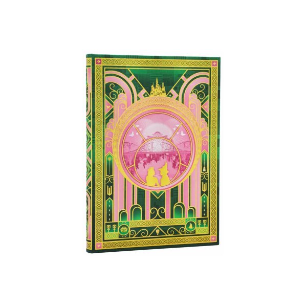 PAPERBLANKS Notizbuch liniert Midi PBD6439 Die Magie von Wicked 72 Blatt