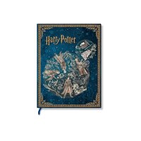 PAPERBLANKS Notizbuch liniert Ultra PBD6519 Legenden Hogwarts 72 Bl.
