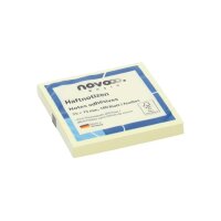 NOVOOO Haftnotizen 75x75mm 5654-01 gelb 100 Blatt