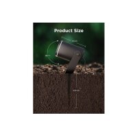 GOVEE Outdoor Spotlights 2 2 pcs. H7093311 noir, Matter