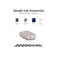 AUKEY Spark Mini 20000, 20W, PD,QC PB-Y57GD Powerbank,Gold,USB-C,USB-A