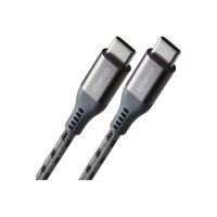 BOOMPODS Tide USB-C to USB-C Cable TCCCGR 1.5m,graphite