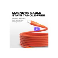 STATIK MagStack Pro,Magnetic Cable PUP-0550-3FT-CC-ORG...