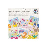URSUS Bastelfilz Set 8800001F Happy Friends