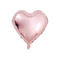 RICO DESIGN Ballon en plastique 36cm 81000.01.38 Coeur rose