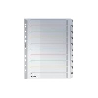 LEITZ Kartonregister A4+ 43310000 weiss 1-10