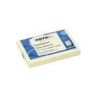 NOVOOO Haftnotizen 50x75mm 5656-01 gelb 100 Blatt
