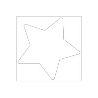 URSUS Blanko Motive 23x23cm 17120006F Stern 20 Blatt