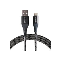 BOOMPODS Tide USB- A-Lightning Cable TCAAGR 1.5m,graphite