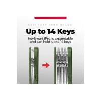 KEYSMART iPro V3 KS431-GRN-V3 Apple Find My, Green