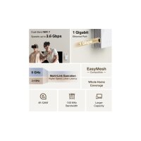 TP-LINK WiFi 7 Range Extender RE220BE BE3600